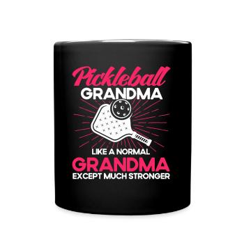 Paddleball Pickleball jouer Pickleball joueurs - Mug uni - noir - Devant