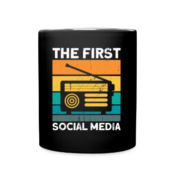 Radioamateur Code Morse émission radio amateur Gesche - Mug uni - noir - Devant
