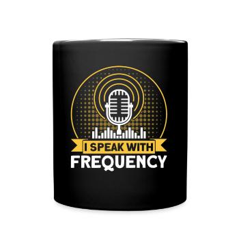 Morse code send Amateur radio Amateur radio Gesche - Full Colour Mug - black - Front