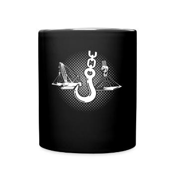 Grutier Grutier - Mug uni - noir - Devant