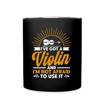 Orchestra Violinist Violin lover Violin Gift - Full Colour Mug - black - Front