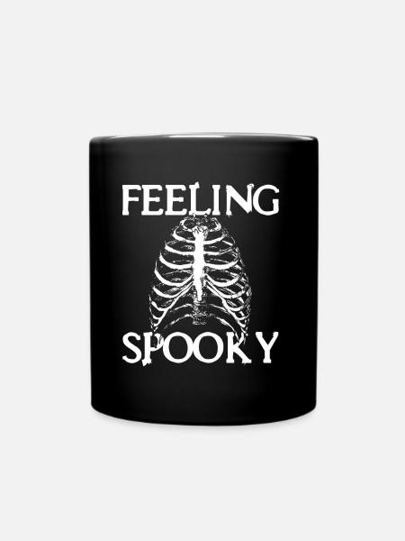 Halloween - Feeling Spooky - Tasse einfarbig - Schwarz