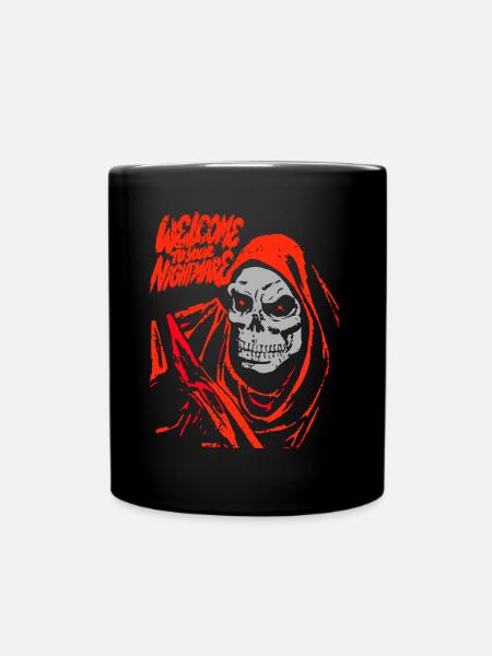 Welcome to youre Nightmare - Tasse einfarbig - Schwarz