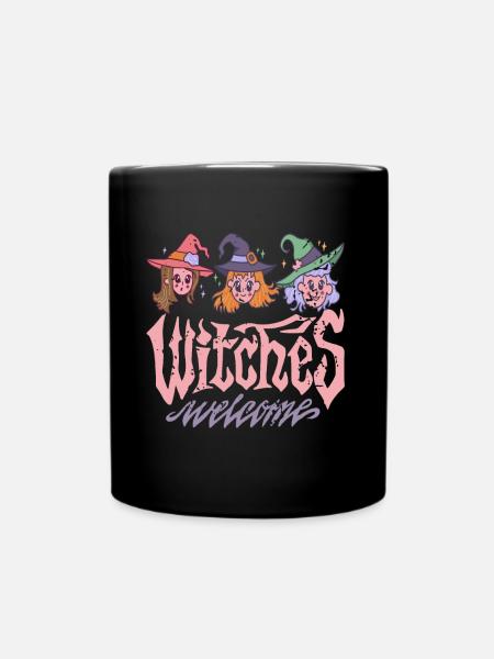 Sorcières - Groupe de fête des sorcières - Mug uni - noir