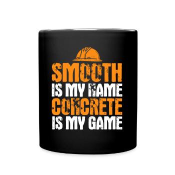Chantier de chantier Béton Constructeur Travailleur de la construction Cadeau - Mug uni - noir - Devant