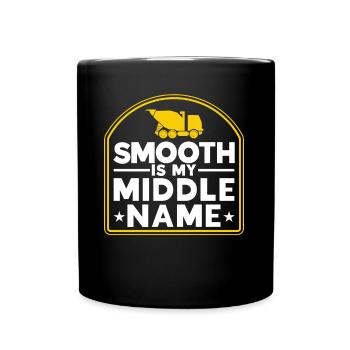 Stahlbetonbauer Baustelle Bauarbeiter Geschenk - Tasse einfarbig - Schwarz - Vorne