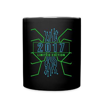 Geburtstag 2017 Gaming Limited Edition Gamer - Tasse einfarbig - Schwarz - Vorne