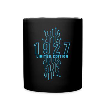 Geburtstag 1927 Gaming Limited Edition Gamer - Tasse einfarbig - Schwarz - Vorne