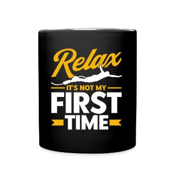 Bungee Springer Bungee Jump Cadeau de sports extrêmes - Mug uni - noir - Devant
