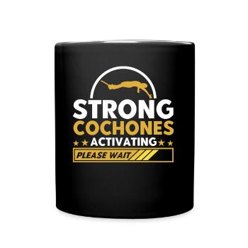 Saut à l’élastique Saut à l’élastique Cadeau de sports extrêmes - Mug uni - noir - Devant