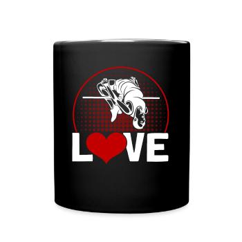 Jumping Pole Vault Pole Vault Gift - Full Colour Mug - black - Front