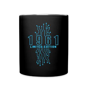 Birthday 1961 Gaming Limited Edition Gamer - Full Colour Mug - black - Front