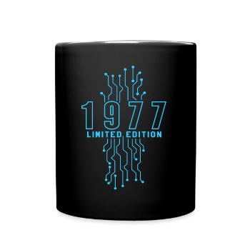 Geburtstag 1977 Gaming Limited Edition Gamer - Tasse einfarbig - Schwarz - Vorne
