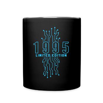 Birthday 1995 Gaming Limited Edition Gamer - Full Colour Mug - black - Front