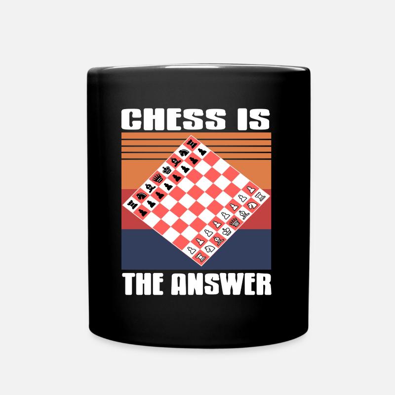 Les échecs sont la réponse - Mug uni - noir