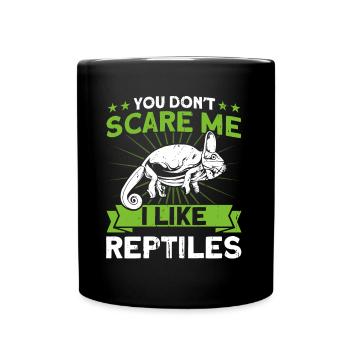 Snake Reptiles Reptiles Reptile Lovers Cadeau - Mug uni - noir - Devant