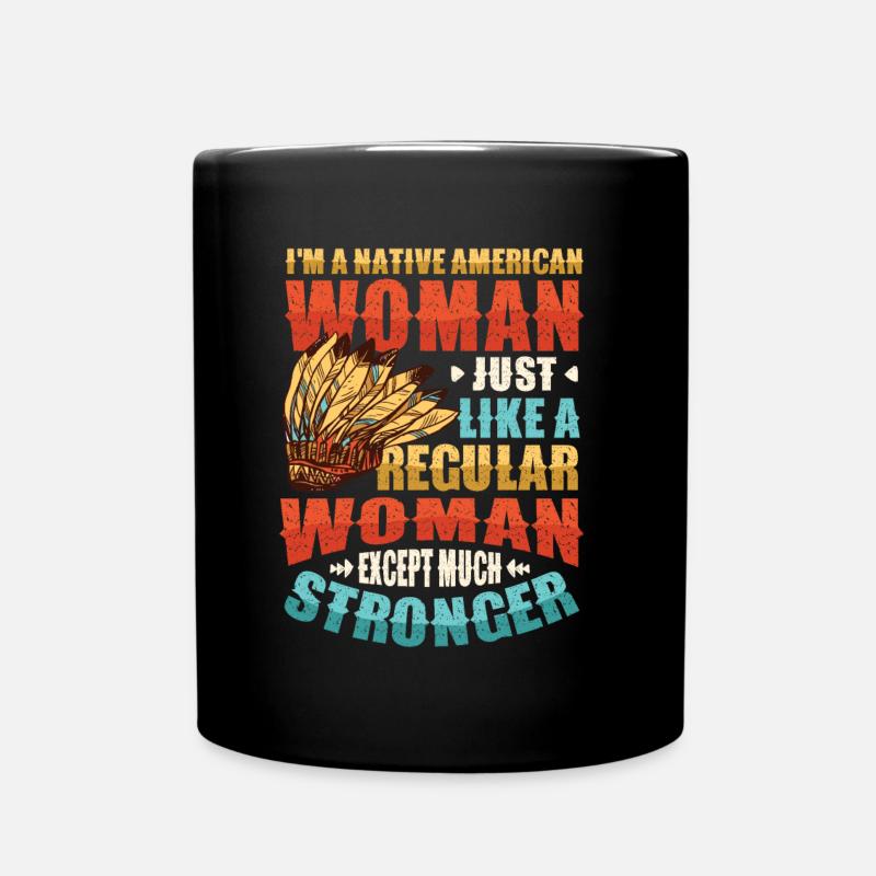 Native American. - Full Colour Mug - black