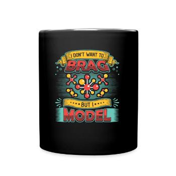 Modélisation physique, drôles d’amateurs de physique - Mug uni - noir - Devant