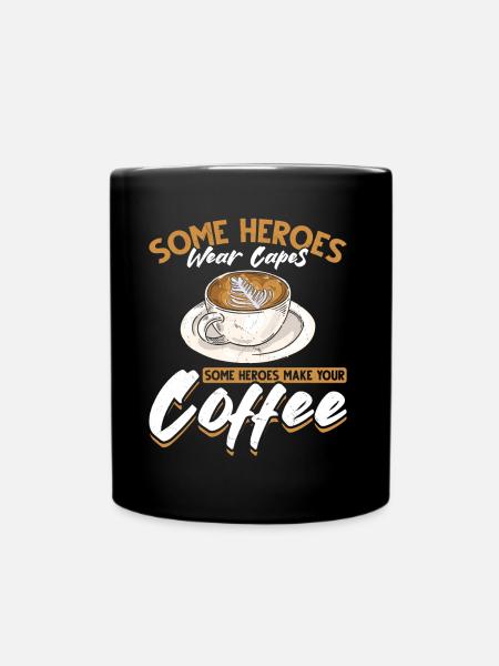 Drôle de café d’humour barista - Mug uni - noir