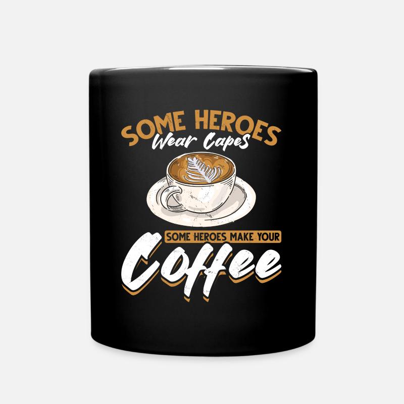 Drôle de café d’humour barista - Mug uni - noir