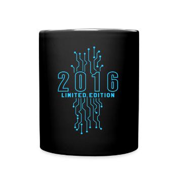 Geburtstag 2016 Gaming Limited Edition Gamer - Tasse einfarbig - Schwarz - Vorne