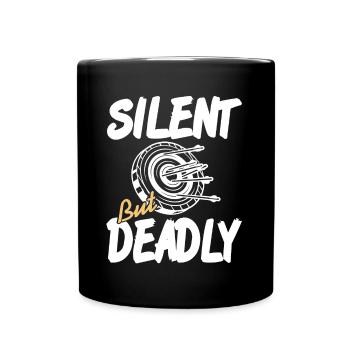 Archer - Silent but Deadly - Full Colour Mug - black - Front
