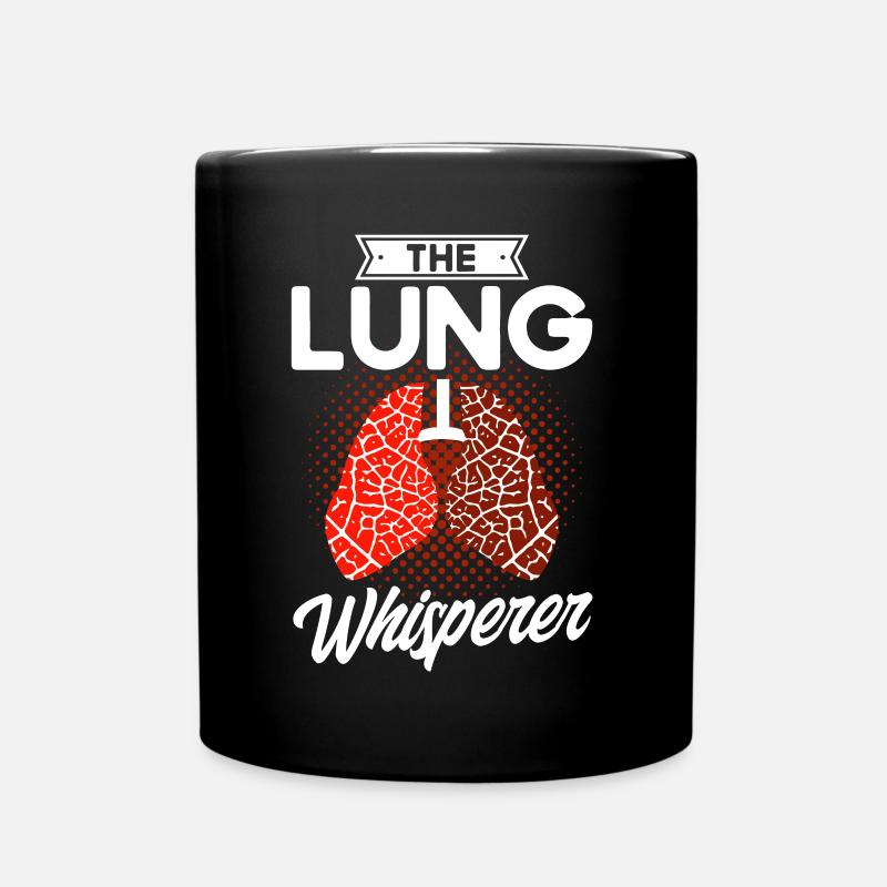 Registered Respiratory Therapist Respirotär Th - Full Colour Mug - black