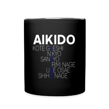 Kote Gaeshi Nikyo sankyo Shiho nage - Tasse einfarbig - Schwarz - Vorne