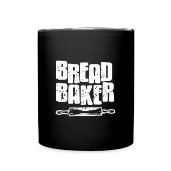 Bread Baker - Tasse einfarbig - Schwarz - Vorne
