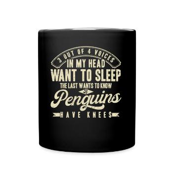 Black Humor Sarcasm Irony Gift - Full Colour Mug - black - Front