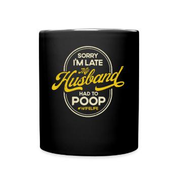 Sarcasm Irony Sarcastic Gift - Full Colour Mug - black - Front