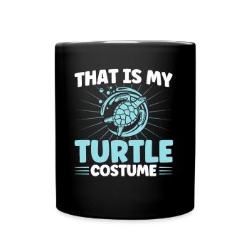 Sea turtles Sea turtle Turtle G - Full Colour Mug - black - Front