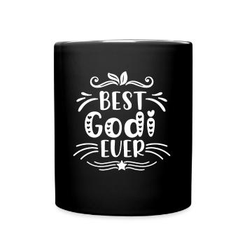 Wöd Godi beste Godi Taufpatin Österreich Taufe - Tasse einfarbig - Schwarz - Vorne