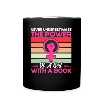 Droits des femmes Autonomisation féministe - Mug uni - noir - Devant