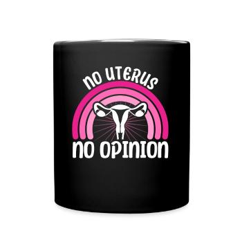 Rechte der Frauen Feministisch Ermächtigung Gesche - Tasse einfarbig - Schwarz - Vorne