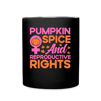 Rechte der Frauen Ermächtigung Feministisch Gesche - Tasse einfarbig - Schwarz - Vorne