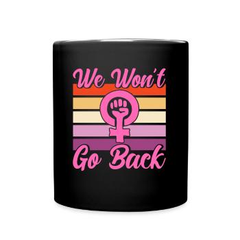 Égalité des sexes Feminism Rec - Mug uni - noir - Devant