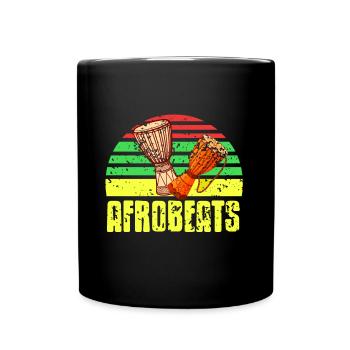 Genre soul de batterie afrobeat - Mug uni - noir - Devant