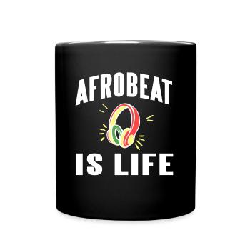 Arobeat, c’est la vie - Mug uni - noir - Devant