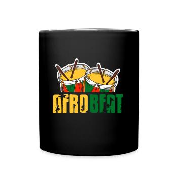 Genre soul de batterie afrobeat - Mug uni - noir - Devant