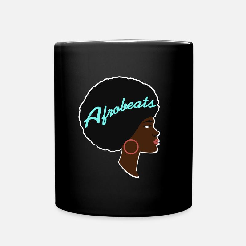 Pride Arobeats Black history music - Full Colour Mug - black