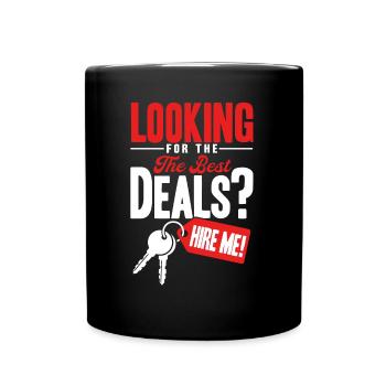 House Sell Property Agent Gift - Full Colour Mug - black - Front