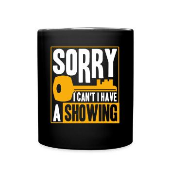 Agent immobilier Agent immobilier Cadeau - Mug uni - noir - Devant