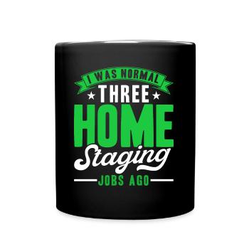 House Furnishing House Presentation Interior Designer - Full Colour Mug - black - Front
