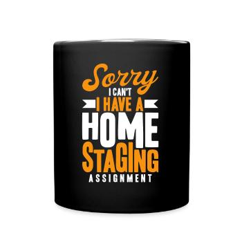 Interior Designer House Furnishing House Presentation - Full Colour Mug - black - Front