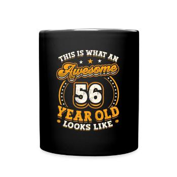 This is what a great 56-year-old looks like. - Full Colour Mug - black - Front