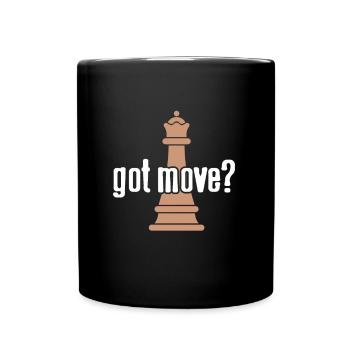 Échecs - Vous avez du mouvement? - Mug uni - noir - Devant
