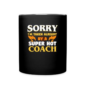 Déjà assigné à un formateur - Mug uni - noir - Devant