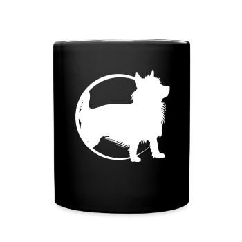 Australian Terrier - Full Colour Mug - black - Front
