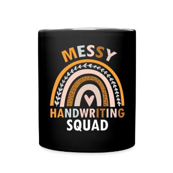 Legasthenie-Interventionist für Legasthenie - Tasse einfarbig - Schwarz - Vorne